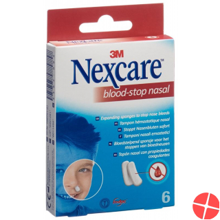 3M Nexcare Blood Stop Nasal Plugs (neu) 6 Stück