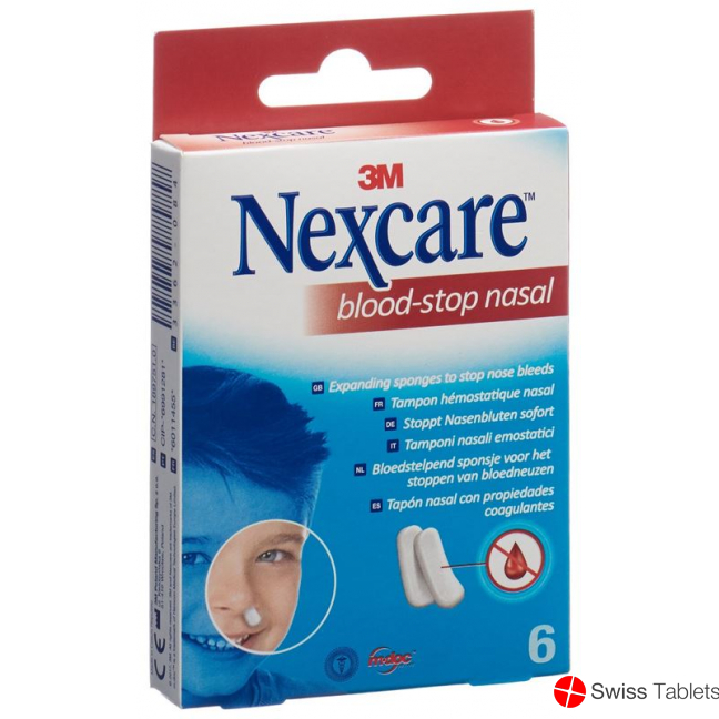 3M Nexcare Blood Stop Nasal Plugs (neu) 6 Stück buy online