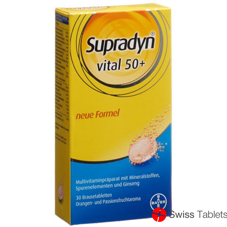 Supradyn Vital 50+ Brausetabletten (neu) 30 Stück buy online