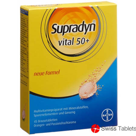 Supradyn Vital 50+ Brausetabletten (neu) 45 Stück buy online