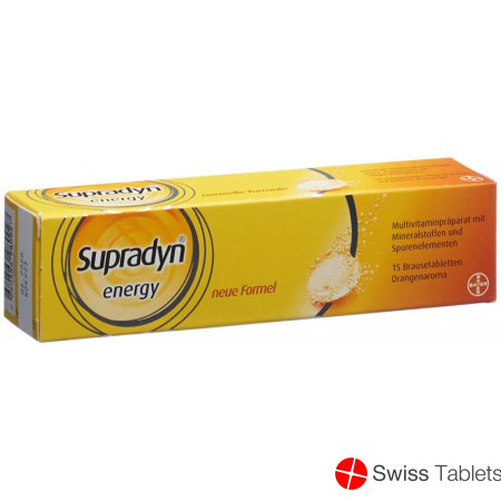 Supradyn Pro Energy-Complex Effervescent tablets 15 pieces buy online