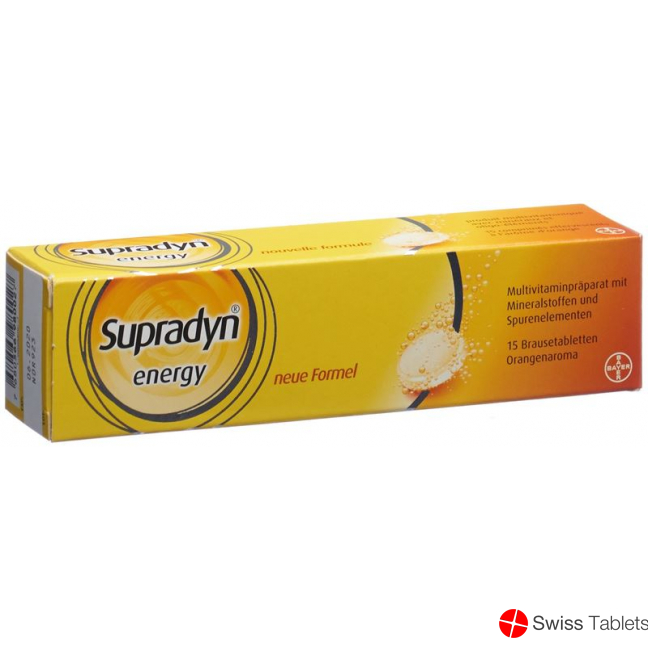 Supradyn Pro Energy-Complex Effervescent tablets 15 pieces buy online