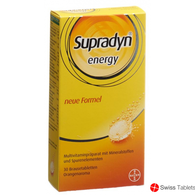 Supradyn Pro Energy-Complex Effervescent tablets 30 pieces buy online