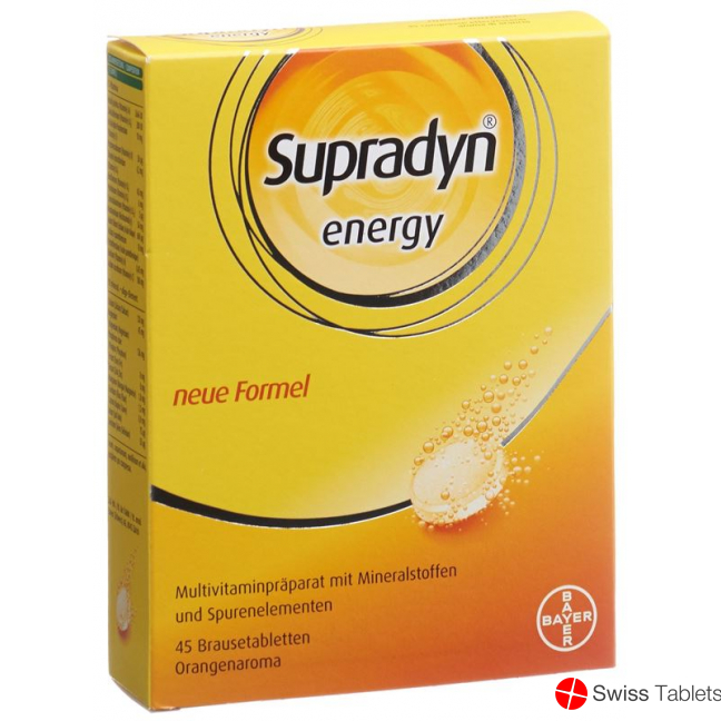 Supradyn Pro Energy-Complex Effervescent tablets 45 pieces buy online