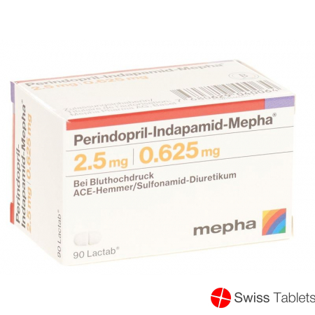 Perindopril Indapamid-Mepha 2.5/0.625 90 Stück buy online