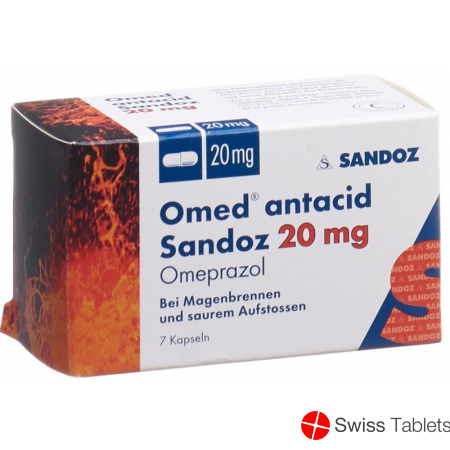 Omed Antacid Sandoz Kapseln 20mg 7 Stück buy online
