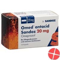 Omed Antacid Sandoz Kapseln 20mg 14 Stück