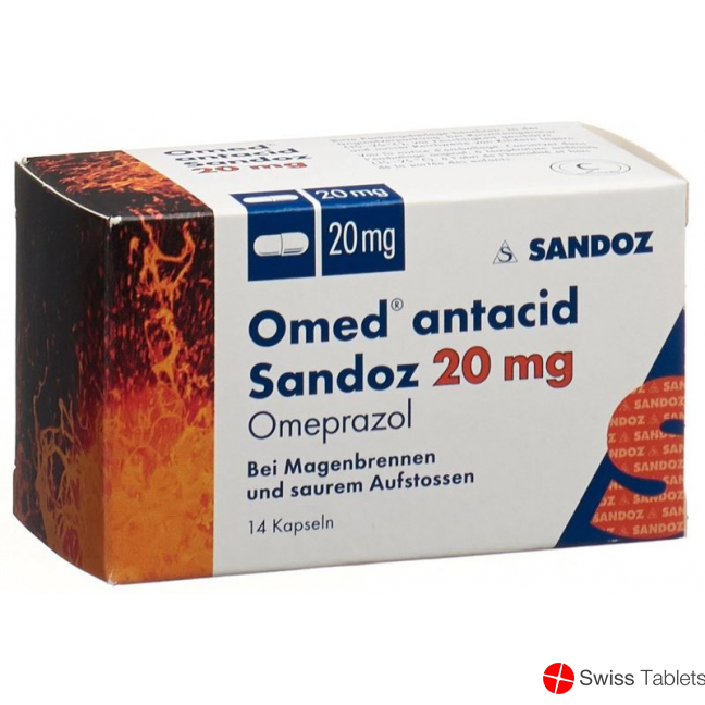 Omed Antacid Sandoz Kapseln 20mg 14 Stück buy online