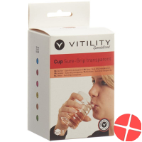 Vitility Mug Sure-Grip 200ml Transparent