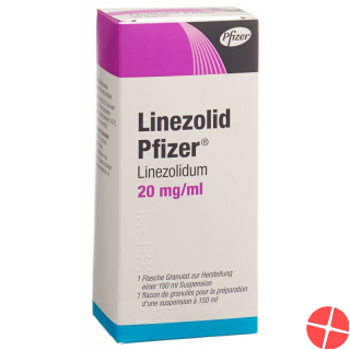Linezolid Pfizer Granulat 20mg/ml Pulver Suspension Flasche 150ml