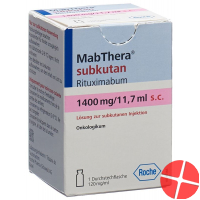 Mabthera Injektion Konzentrat 1400mg/11.7ml S.c. Durchstechflasche