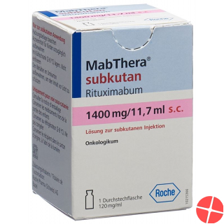 Mabthera Injektion Konzentrat 1400mg/11.7ml S.c. Durchstechflasche