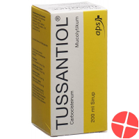Tussantiol Sirup 750mg/15ml (neu) Flasche 200ml