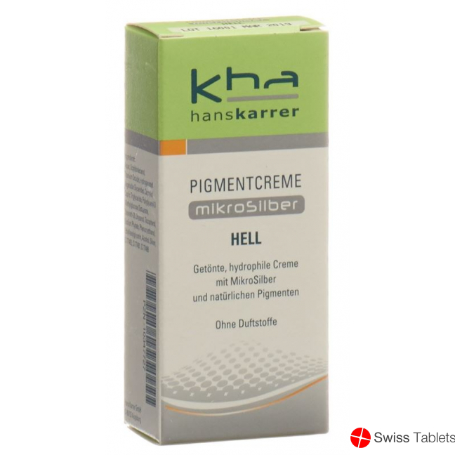 Hans Karrer Pigmentcreme Mikrosilber Hell 20ml buy online