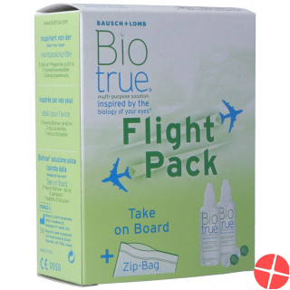 Bausch & Lomb Biotrue All-in-one Lösung Flight Pack 2x 60ml