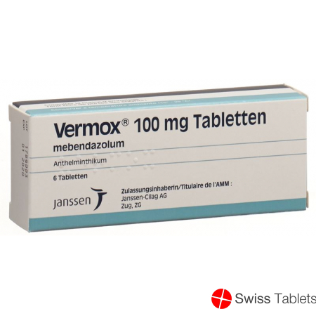 Vermox 100mg 6 Tabletten buy online
