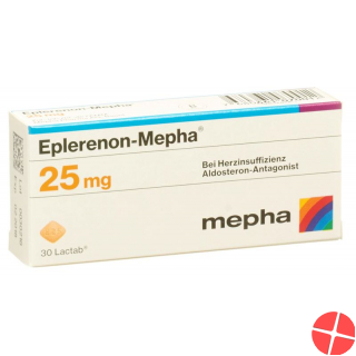 Eplerenon Mepha Lactab 25mg 30 Stück