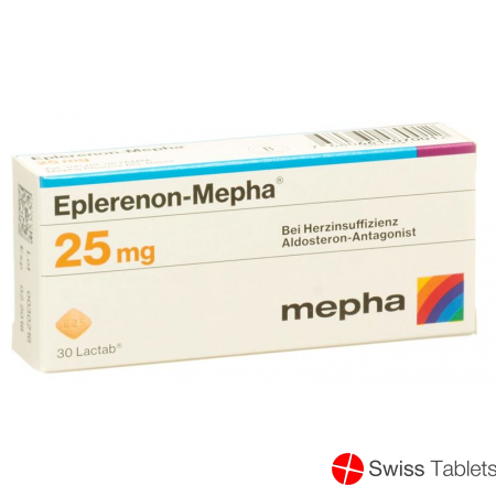 Eplerenon Mepha Lactab 25mg 30 Stück buy online