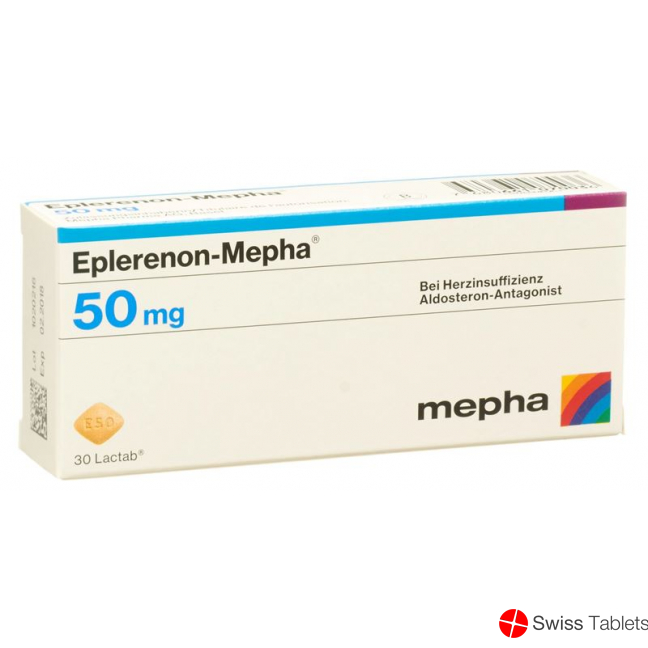 Eplerenon Mepha Lactab 50mg 30 Stück buy online