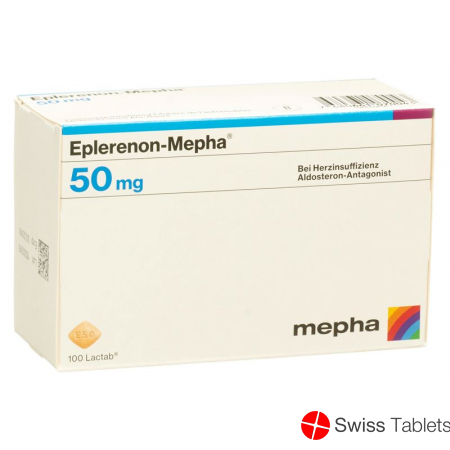 Eplerenon Mepha Lactab 50mg 100 Stück buy online