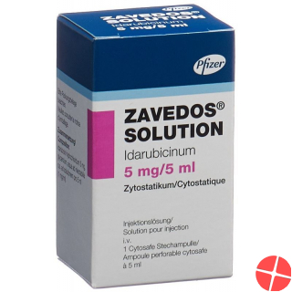 Zavedos Solution Injektionslösung 5mg/5ml Cytosafe