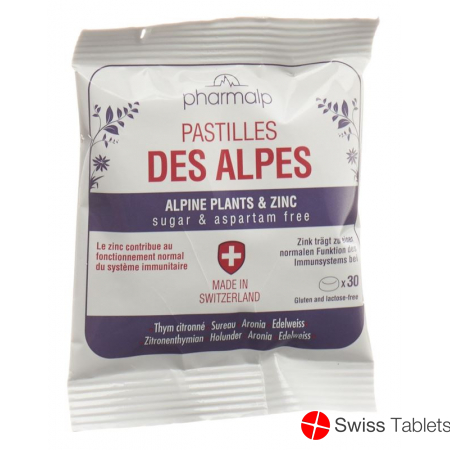 Pharmalp Pastilles Des Alpes Nachfüllbeutel 30 Stück buy online