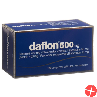 Daflon Filmtabletten 500mg 120 Stück
