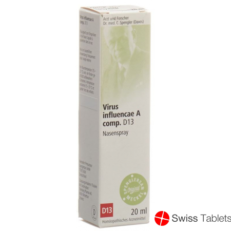 Spenglersan Virus Infl A Comp D 13 Nasenspr 20ml buy online