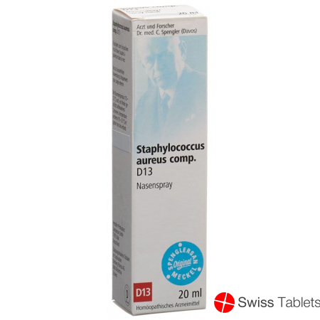 Spenglersan Staphyloc Aureus D 13 Nasenspr 20ml buy online