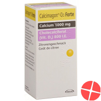 Calcimagon D3 Forte Kautabletten Zitron (neu) 90 Stück
