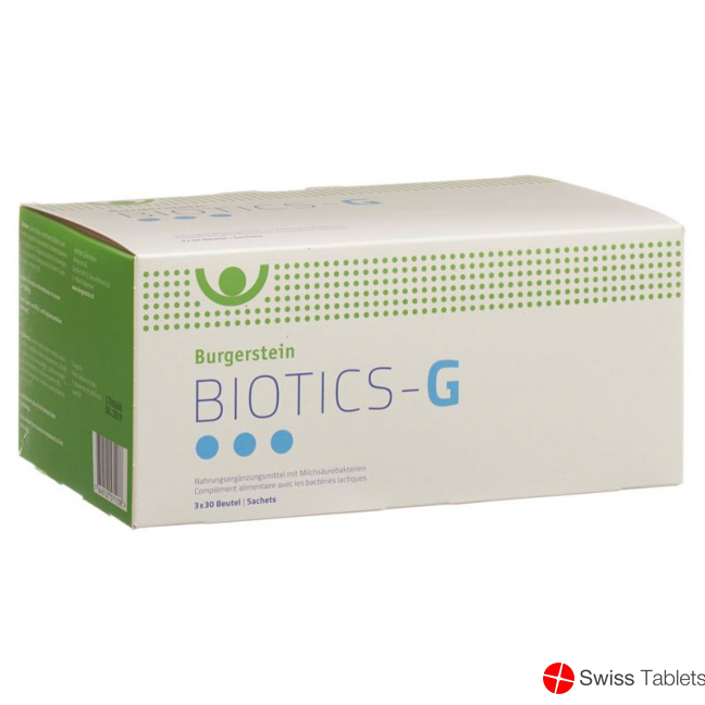Burgerstein Biotics-G Plv 3 x 30 pieces buy online