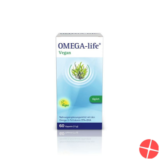 Omega Life Vegan Box 60 capsules