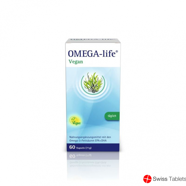 Omega Life Vegan Box 60 capsules buy online