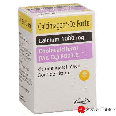 Calcimagon D3 Forte Kautabletten Zitron (neu) 30 Stück buy online