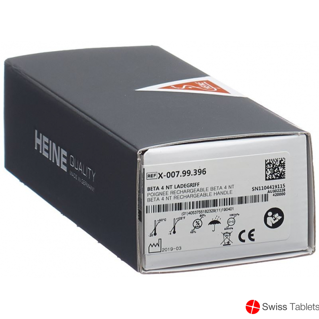 Heine rechargeable handle Beta4 Li-Ion 3.5v buy online