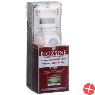 Bioxsine Serum Schaum +100ml Shampoo Forte Gratis