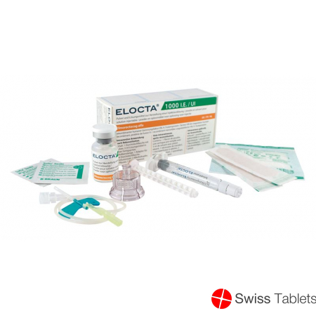 Elocta Trockensubstanz 1000 Ie C Solv Durchstechflasche buy online