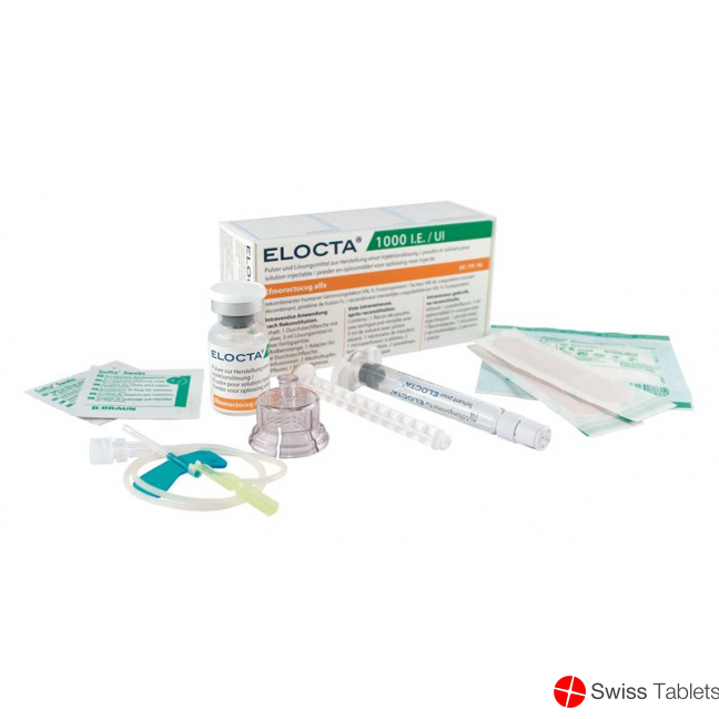 Elocta Trockensubstanz 1000 Ie C Solv Durchstechflasche buy online