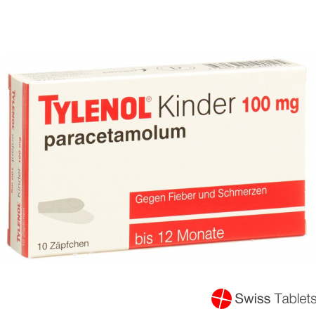 Tylenol 100mg 10 Zäpfchen buy online