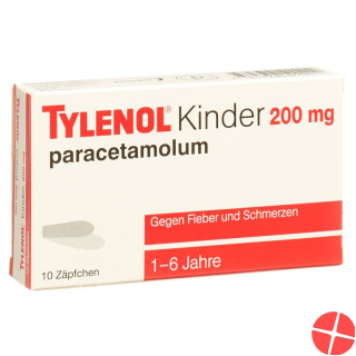 Tylenol 200mg 10 Zäpfchen