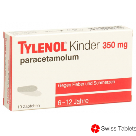 Tylenol 350mg 10 Zäpfchen buy online