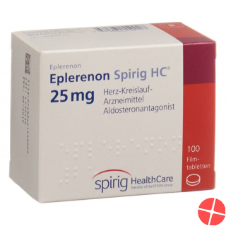 Eplerenon Spirig HC Filmtabletten 25mg 100 Stück