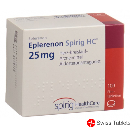 Eplerenon Spirig HC Filmtabletten 25mg 100 Stück buy online
