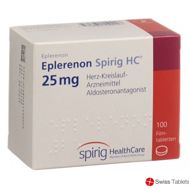 Eplerenon Spirig HC Filmtabletten 25mg 100 Stück buy online
