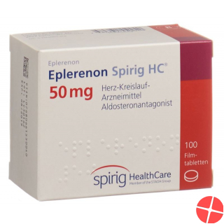 Eplerenon Spirig HC Filmtabletten 50mg 100 Stück