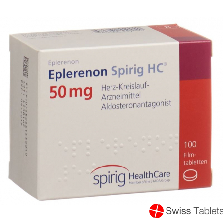 Eplerenon Spirig HC Filmtabletten 50mg 100 Stück buy online