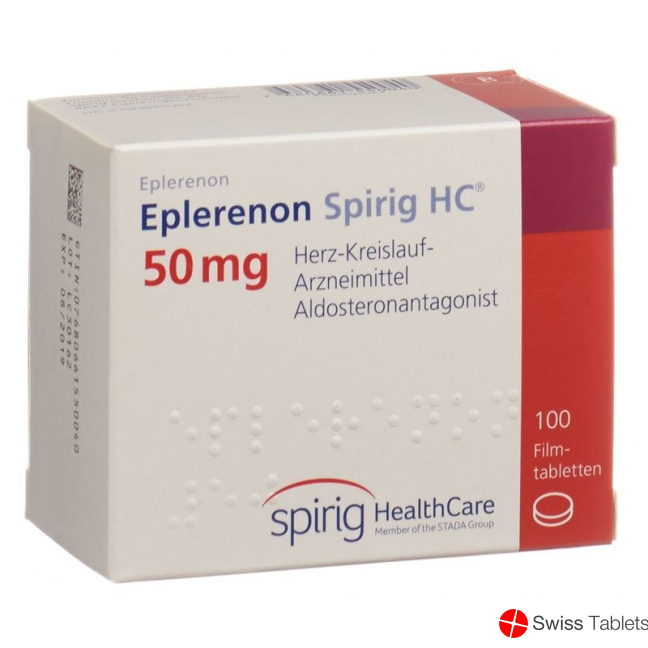 Eplerenon Spirig HC Filmtabletten 50mg 100 Stück buy online