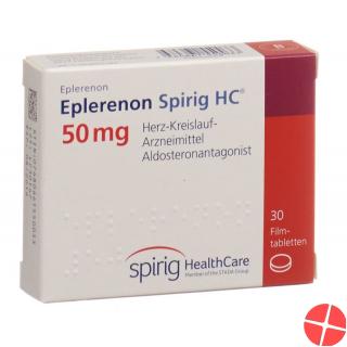 Eplerenon Spirig HC Filmtabletten 50mg 30 Stück