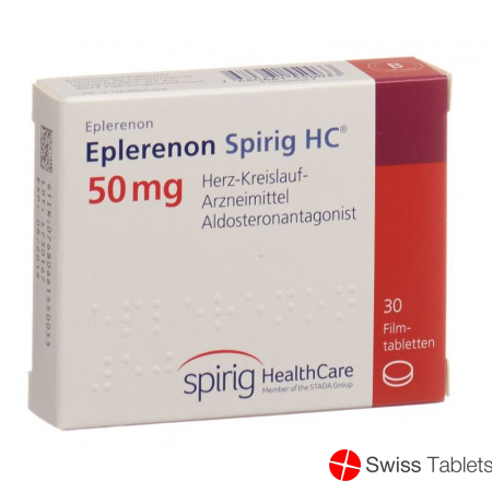 Eplerenon Spirig HC Filmtabletten 50mg 30 Stück buy online
