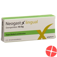 Neogast-x Lingual Schmelztabletten 10mg 30 Stück
